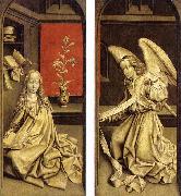 WEYDEN, Rogier van der Bladelin Triptych oil on canvas